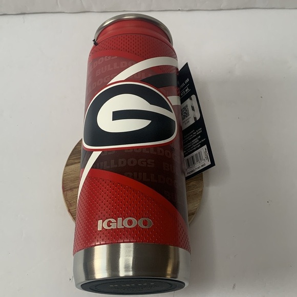 University of GEORGIA 16 oz Tumbler Igloo Can New - Picture 5 of 7